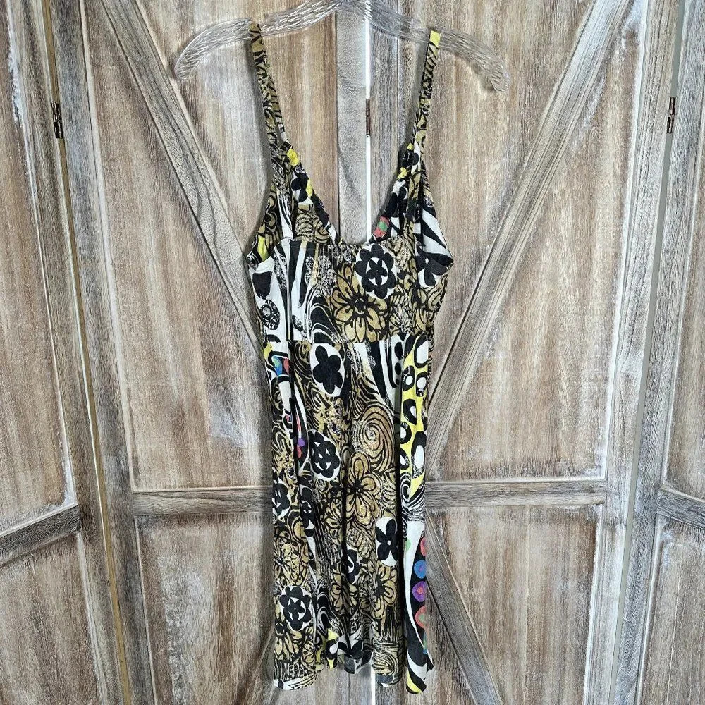 Jams World Vintage 2000's Dress Style W341 in Lava Blossoms - Picture 2 of 4